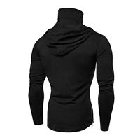 Sudadera con Capucha para Hombre, Invierno, con Logotipo Personalizado, 100% Algodón, Bordado con Cuentas, Venta al Por Mayor