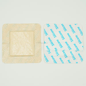 Vendaje de espuma de poliuretano adhesivo de silicona con borde suave estéril de alta absorción para úlceras, quemaduras, heridas sacras - Product Image 4