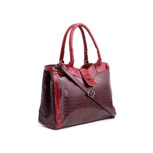 Maroon Formal Arm <b>Bag</b> P54359 Handheld Elegant <b>Accessory</b> - Product Image 2