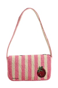 กระเป๋าสะพายไหล่สุดหรูสำหรับผู้หญิงดีไซน์เนอร์ประดับด้วยลูกปัดแวววาวประดับเลื่อมแวววาวสำหรับงานปาร์ตี้งานแต่งงาน - Product Image 3