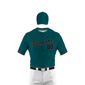 Conjuntos de Uniformes de Béisbol y Sóftbol de Primera Calidad, Impresión Personalizada, Transpirables, 100% Poliéster, Absorben la Humedad, Secado Rápido, Protección UV - Product Image 5