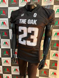 Jersey de fútbol americano bordado de talla grande, pantalones de sublimación elásticos transpirables, fotos reales hechas en Pakistán, hechas a medida - Product Image 5