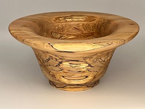 Bol en bois de manguier moderne et écologique de la COLLECTION QUALITÉ, finition époxy verte, bois résineux très durable pour servir des fruits et des soupes - Product Image 4