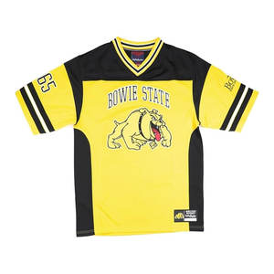 Camiseta de fútbol para estudiantes de Bowie State, conjunto cómodo y transpirable en tallas grandes, servicio OEM disponible - Product Image 1