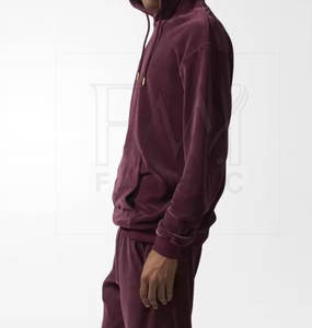 Chándales deportivos para hombre 100% algodón terciopelo polar patrón sólido 2 1 diseño transpirable de talla grande secado rápido personalizado - Product Image 6