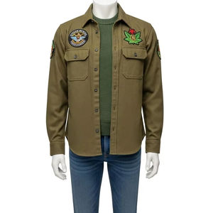 เข็มเย็บปักบนผืนผ้าใบสีเงินทนทานมีรายละเอียดเส้นด้ายหนาฐานผ้าใบแบบกำหนดเองสำหรับแจ็คเก็ตกระเป๋างานฝีมือ - Product Image 4