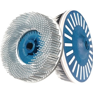 TYROLIT Premium 12000 Min- Rundbrste Sunburst 115 mm M14 1,25 mm Drahtstrke Kunststoff Krnung 120 VPE 5 Pièces - Product Image 1
