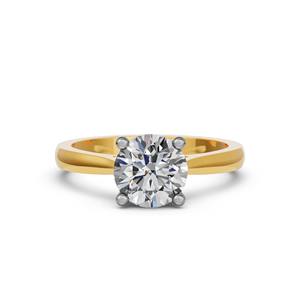 Anillo de Diamante Cultivado en Laboratorio de Oro Blanco de 9K de Calidad Superior para Mujer, 1.85ct, Corte Brillante, Lujo, Certificado IGI, Diseño Único, Personalizable - Product Image 5