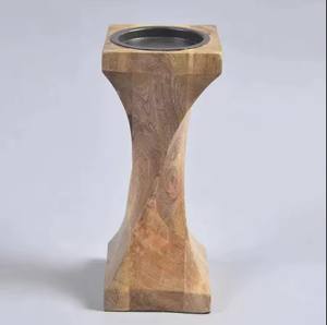 Bougeoir en bois de qualité supérieure Offre Spéciale pour la maison et l'hôtel éclairage de table de noël support décoratif prix de gros - Product Image 4