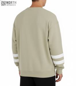 2025 Street Custom Oversized Blank Heavyweight Hoodie 100% Jersey de algodón Tallas grandes Sudaderas con capucha para hombres Sudaderas Sudadera de algodón - Product Image 6