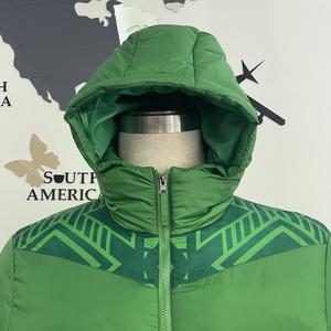 Veste matelassée personnalisée pour homme avec logo OEM, veste d'hiver décontractée avec fermeture éclair, traitement enduit, teinture unie, veste en duvet, livraison DDP - Product Image 6