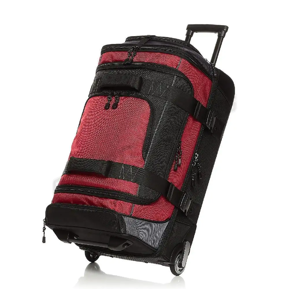 Wholesale Large Capacity Folding Gym Travel Garment Suit Clothing Dust Bag Hanging Garment Duffle Trolley Bag
