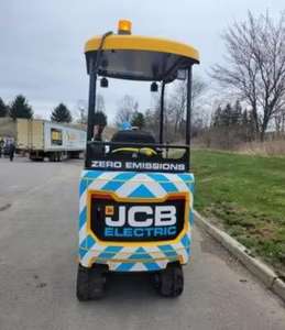 Mini-excavatrice entièrement électrique JCB 19C-1E, excavatrice électrique compacte, fonctionnement silencieux pour les projets urbains, à vendre - Product Image 4