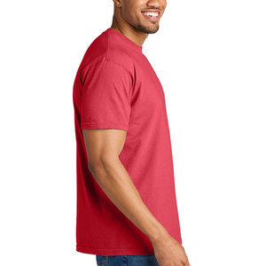 เสื้อยืดผู้ชายคอกลมแขนสั้นผ้าคอตตอนเนื้อนิ่มทำโลโก้ตามสั่ง - Product Image 3