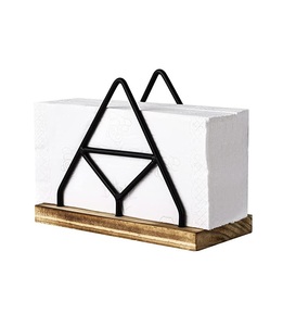 Handmade luxury design metal <b>tissue</b> <b>holder</b> for <b>kitchen</b> table setting with elegant decorative detailing and rustic appeal - Product Image 3