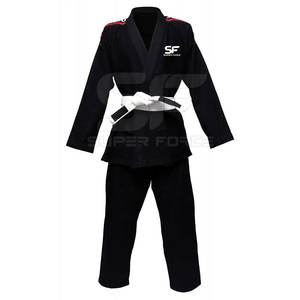 Kimono Jiujitsu de alta calidad, traje de Judo con costuras duraderas para entrenamiento, uniforme de artes marciales con logotipo personalizado para adultos - Product Image 1