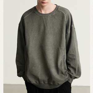 2024 nuevo producto sudadera Retro 400g American Hoodie para hombres de gran tamaño estilos de moda bordado Hoodie - Product Image 1