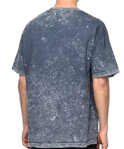 Ropa para hombre, camiseta de gran tamaño, camiseta de lavado ácido en blanco de algodón pesado, camiseta Vintage gráfica personalizada, camiseta de lavado ácido - Product Image 3