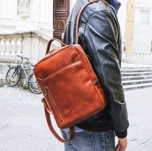 Mochila de cuero Crenzo Urban Route - Product Image 1