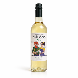 Dialogo - Vino Blanco Seco 100% Airen 11% ABV Vino Blanco Español 750ml - Product Image 1