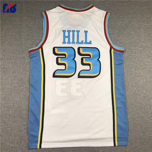 Maillot de basket-ball pour hommes, en tissu respirant de haute qualité, 75 Styles différents - Product Image 3