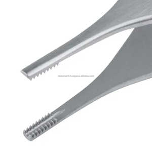Pinzas Adson de 4.75 Pulgadas con Múltiples Dientes, Instrumento Quirúrgico de Acero Inoxidable, Certificado CE, Proveedor de Fábrica OEM ODM - Product Image 2