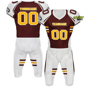 Maillot de football américain personnalisé de haute qualité pour hommes costume vêtements de sport en gros pour l'équipe porter - Product Image 6