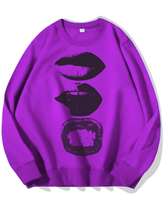 Wholesale <b>Men</b> Sweatshirt Oversized Crewneck <b>Pullover</b> Heavyweight Cotton Fleece Streetwear Custom Logo Winter Sportswear Supplier - Product Image 6