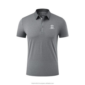 Camiseta Casual de Punto Transpirable para Hombre, Alta Calidad, Elástica, 100% Algodón, Manga Corta, Estampado Deportivo de Golf, Logotipo Personalizado - Product Image 3
