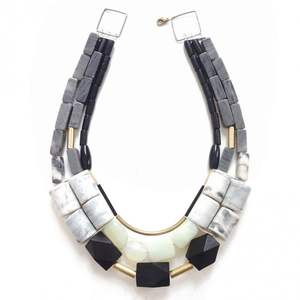 สร้อยคอเขาควายวัวแท้มาใหม่เครื่องประดับกระดูกรูปสัตว์ขัดเงาลูกปัดดีไซน์ธรรมชาติสำหรับผู้หญิงงานแต่งงาน - Product Image 5