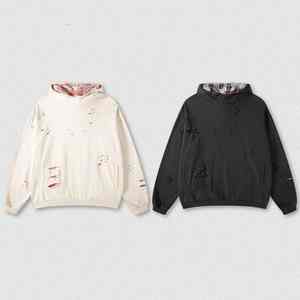 Sweat à capuche en coton épais pour l'hiver avec logo personnalisé et design pour hommes, sweat à capuche numérique de haute qualité avec imprimés brodés - Product Image 6