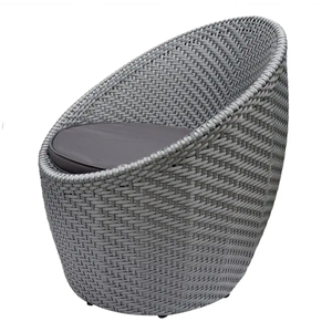 Stylish and Comfortable <b>Egg</b> Rattan Bistro Set for Outdoor Dining Modern <b>Garden</b> Furniture with Accessories for Parks - Product Image 3