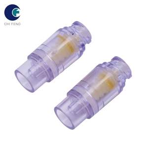 Plástico médico moldeado por inyección de conector sin aguja IV cerrado transparente para hospitales - Product Image 1