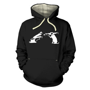 Sudadera con Capucha Estilo Urbano, Holgada, de Alta Calidad, con Pedrería, Lavado Ácido, Cierre Completo - Product Image 3