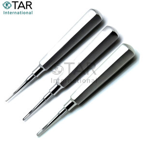 ชุดลิฟต์ถอนฟันแบบตรง3-3มม. 4มม. 5มม. ด้ามเครื่องมือทางการแพทย์ - Product Image 1