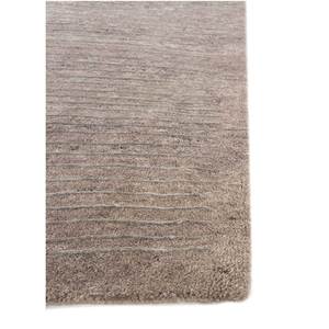 Azalea Hand Knotted <b>Wool</b> & Bamboo Silk Rug Beige & <b>Brown</b> 10mm Thick Abstract Design for Home & Hallway Rectangle Model-Eskn-347 - Product Image 4