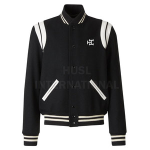 Autumn Versity College Letterman <b>Jackets</b> Fashion Custom Logo Long Sleeve Blank Varsity <b>Jackets</b> Casual Baseball <b>Jacket</b> for <b>Men</b> - Product Image 1