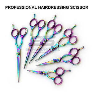 Tijeras de Peluquería de Acero Inoxidable con Hoja Recta y Borde Afilado para Diestros, Herramientas de Corte de Pelo para un Uso Cómodo - Product Image 4