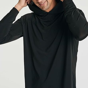 Sudadera con Capucha Personalizada con Logotipo, de Forro Polar Grueso, Estilo Urbano, de Algodón Transpirable, Corte Regular, para Hombre, para Invierno - Product Image 3