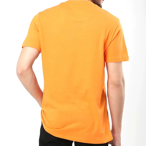 Vente en gros T-shirts personnalisés 100% coton pour hommes coupe régulière Streetwear décontracté à manches courtes logo personnalisé respirant de haute qualité - Product Image 2