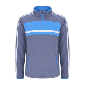 เสื้อออกกำลังกายแบบมีซิปครึ่งเดียวสำหรับชายและหญิงเสื้อแจ็กเก็ตพิมพ์ลาย GAA - Product Image 4