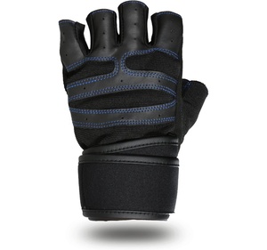 Guantes de gimnasio de levantamiento de pesas sin dedos unisex Jawda International de alta calidad con logotipo personalizado para entrenamiento físico - Product Image 2