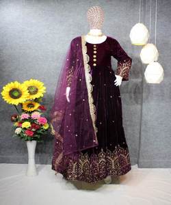 เสื้อเบลาส์ชาวปากีสถานสำหรับงานแต่งงานเสื้อคาราราราแบบสุภาพเสื้อสูทมาเรียหรูหรา - Product Image 5