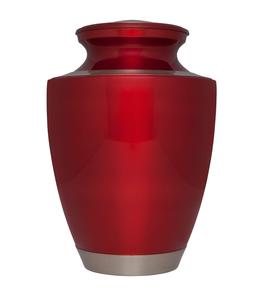 Urna funeraria para cenizas humanas hecha a mano en latón adecuada para entierro de cementerio o nicho de gran tamaño se adapta a restos de adultos hasta 200 - Product Image 6