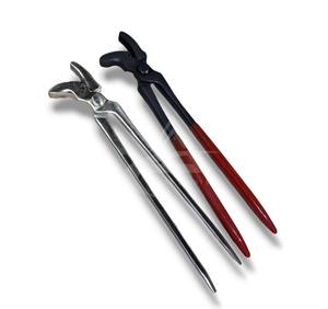 Nuevo Herramienta de Herrador con Mordaza Curva Recubierta de Goma Negra para el Cuidado de Pezuñas de Caballos y Moldeado de Herraduras - Product Image 2