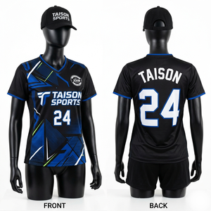 Premium 180 GSM Polyester Mesh Floor Ball Jersey Beige Black Panel Design Sublimation Custom Logo - Product Image 6