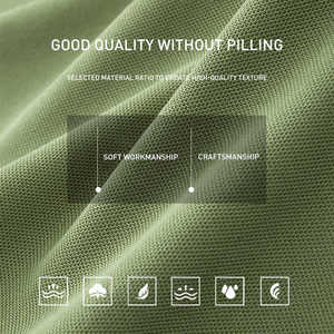 Camisa de golf cómoda de alta calidad para hombres, ideal para golfistas y entusiastas del aire libre - Product Image 2