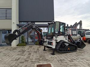 NOUVEAU HMK 62T 5.28T Mini Chargeuse-pelleteuse sur chenilles 65,2 CV Diesel Turbo Hydraulique 60 L/min Chargeuse 0,45 m³ et Pelleteuse 0,06 m³ - Product Image 3
