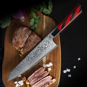 มีดทำครัวโลหะดามัสกัสแบบทำมือมีดทำครัวที่ปลอดภัยสำหรับเครื่องล้างจานแบบญี่ปุ่น - Product Image 6