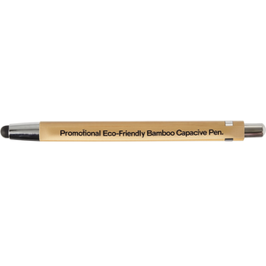 Penna Capacitiva Promozionale Ecologica in Bambù - Product Image 3